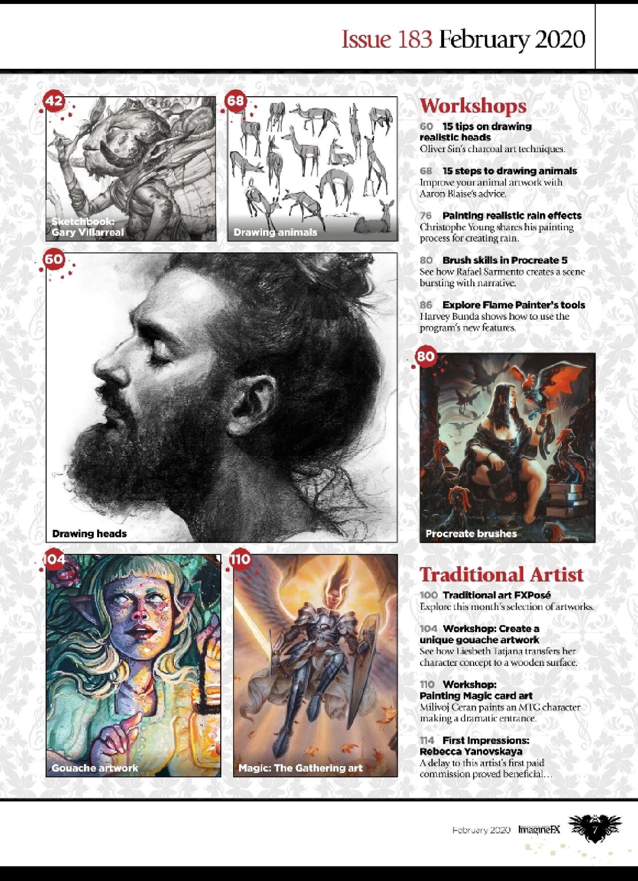 ImagineFX 2020-02 - Get Better At Anatomy page 6 full