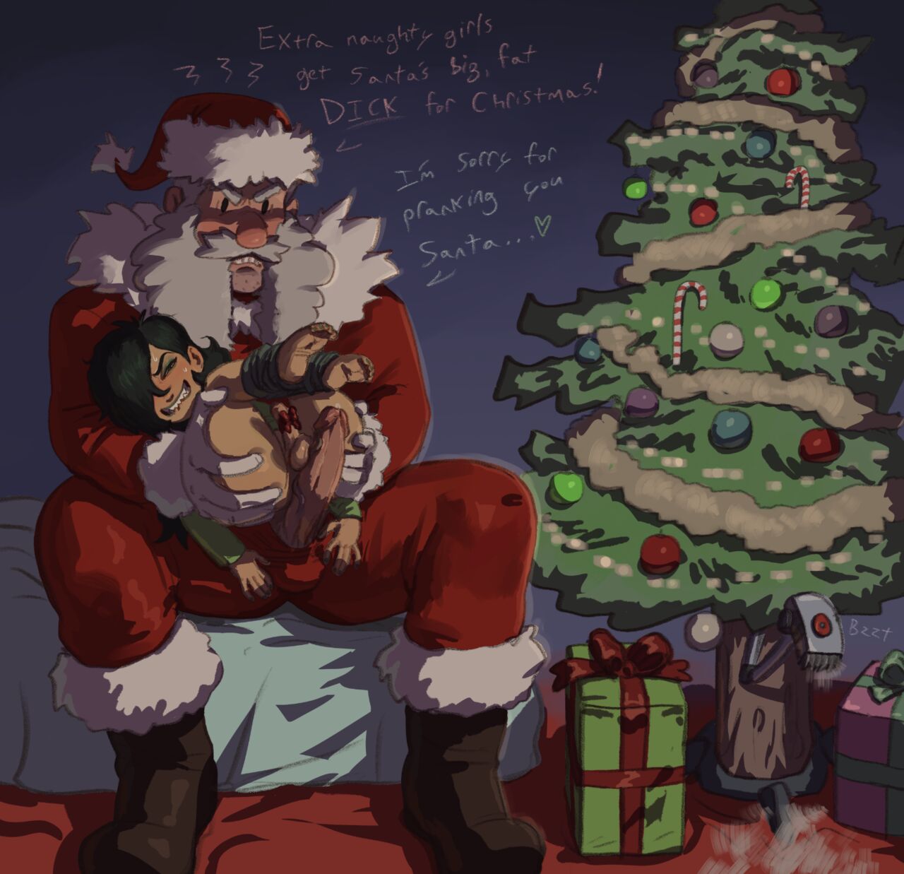 Anjou and Santa page 1 full