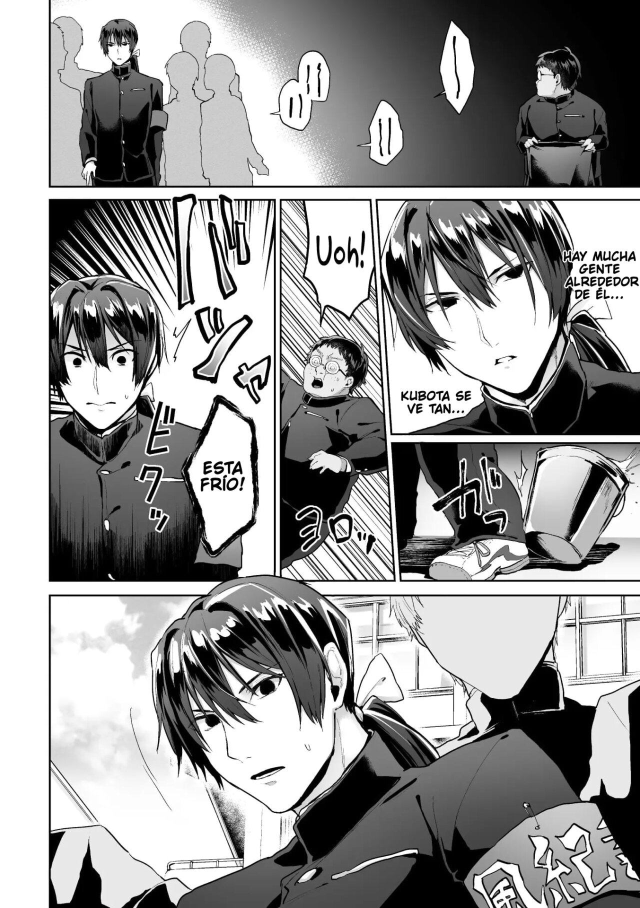 Zenkou Seito Akogare no Fuuki Iinchou ga Dosukebe Maso Datta no Daga!? Ch. 3 page 2 full