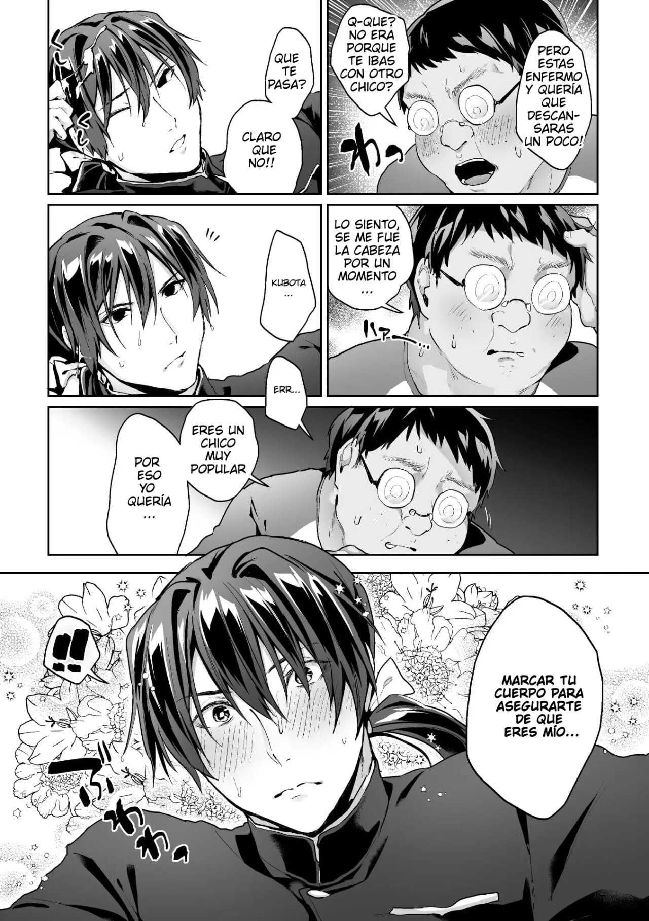 Zenkou Seito Akogare no Fuuki Iinchou ga Dosukebe Maso Datta no Daga!? Ch. 3 page 8 full