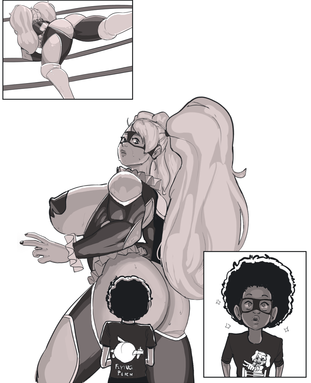 Peach Huntress page 2 full
