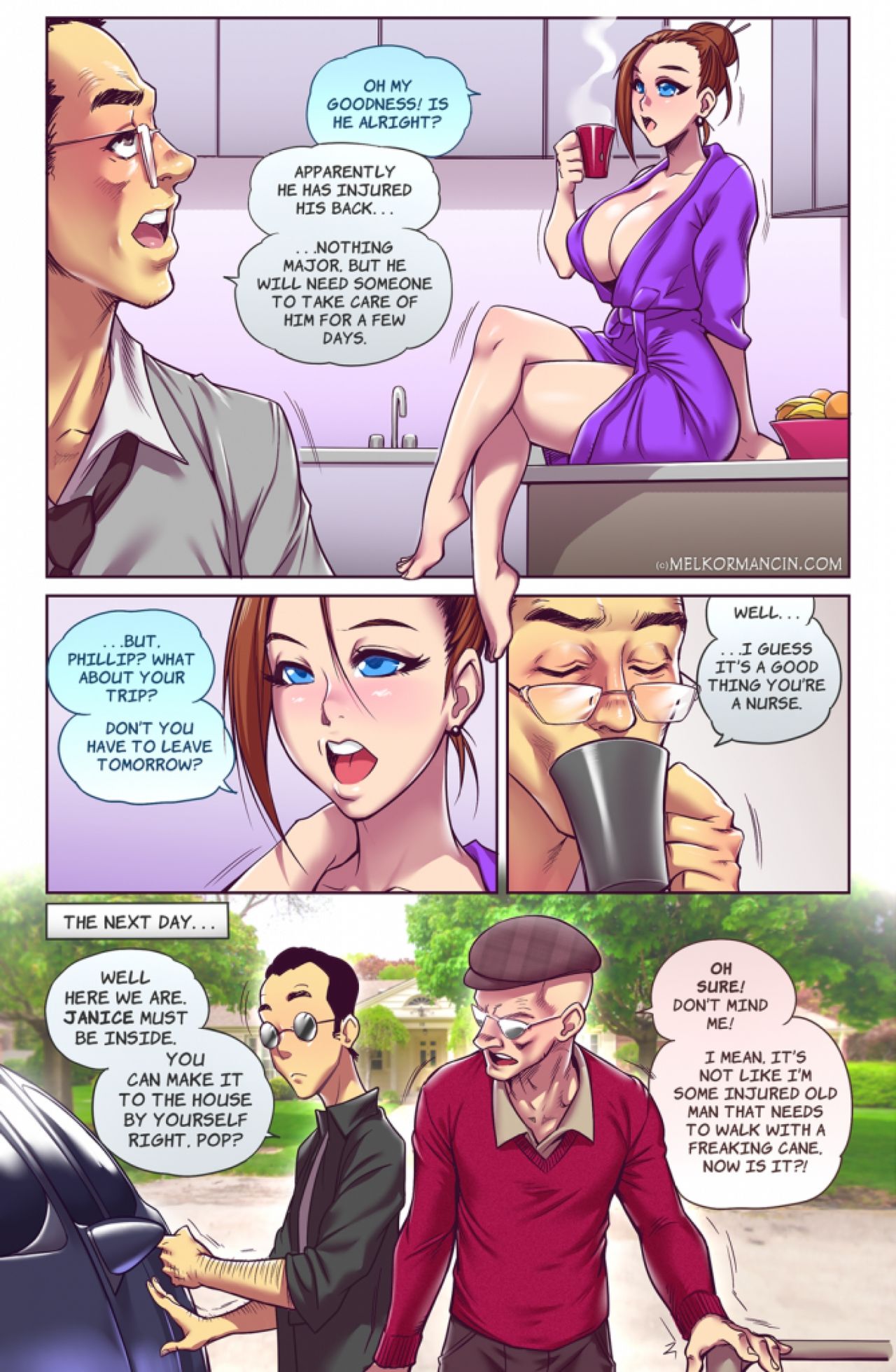 The Naughty in-Law 1 - Zero page 3 full