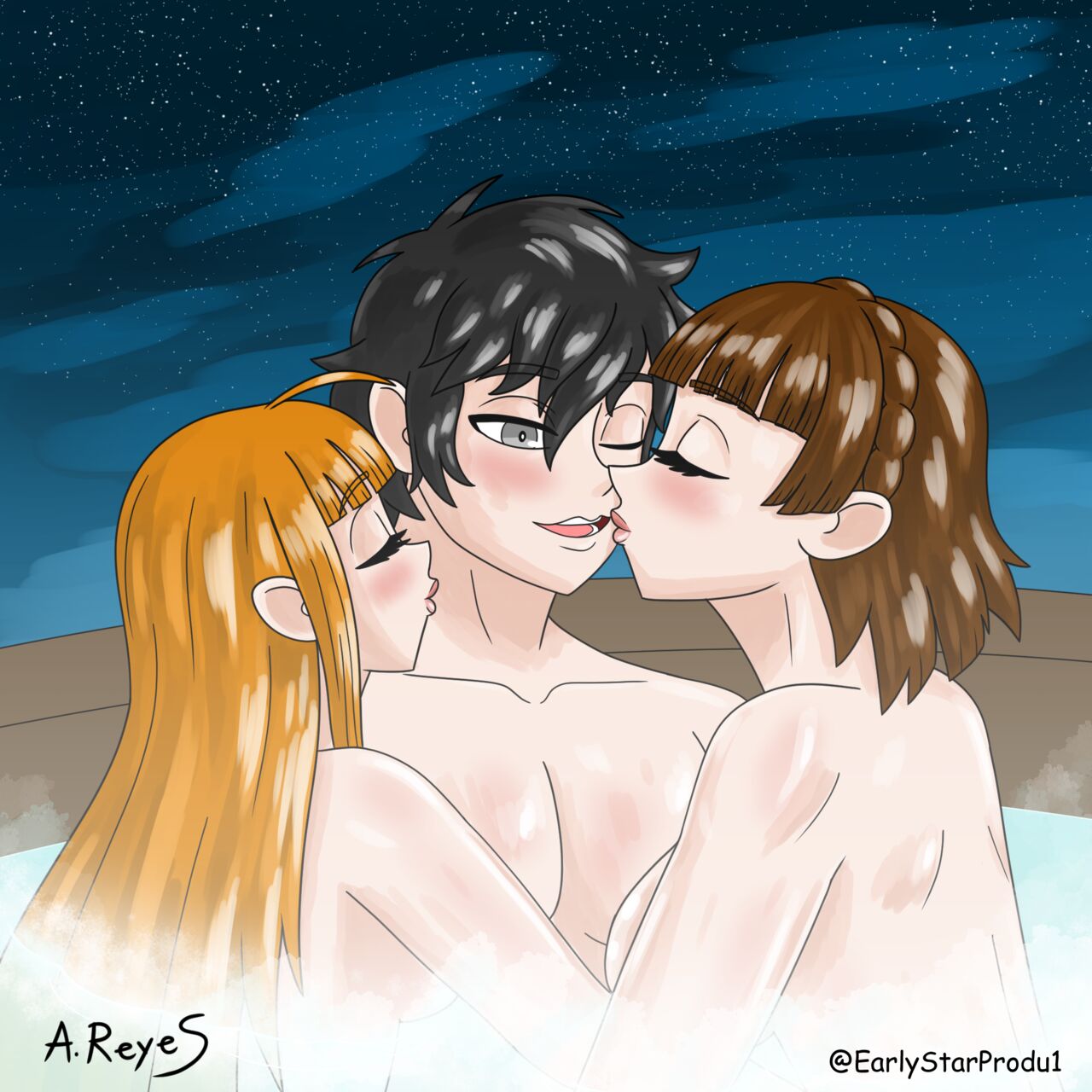 Living with Makoto and Futaba! page 1 full