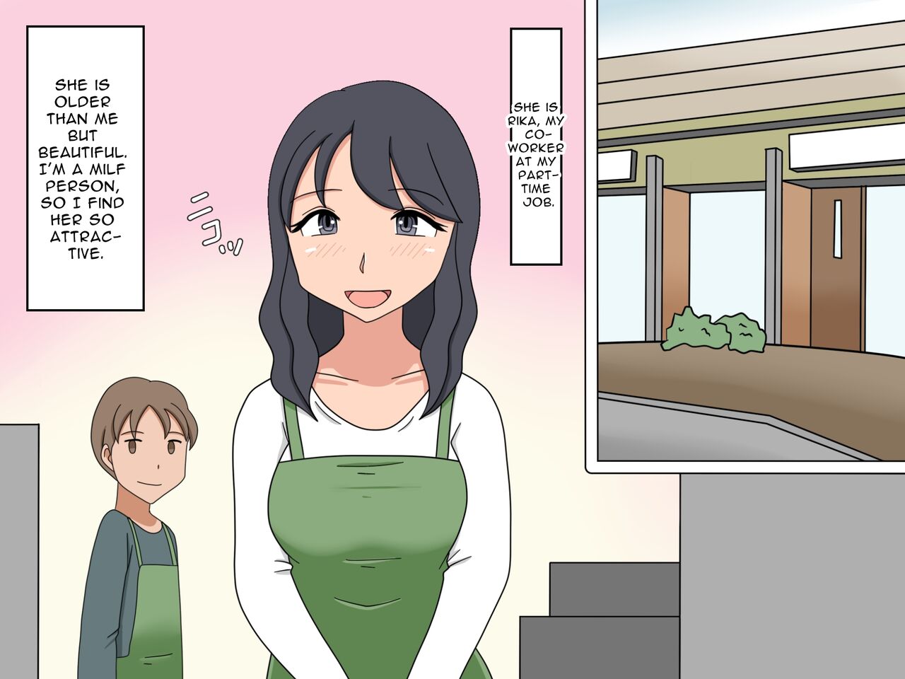 Beit-saki no Toshiue Jukujo-san to Ecchi shichatta | I had sex with the older woman at my part-time job page 1 full