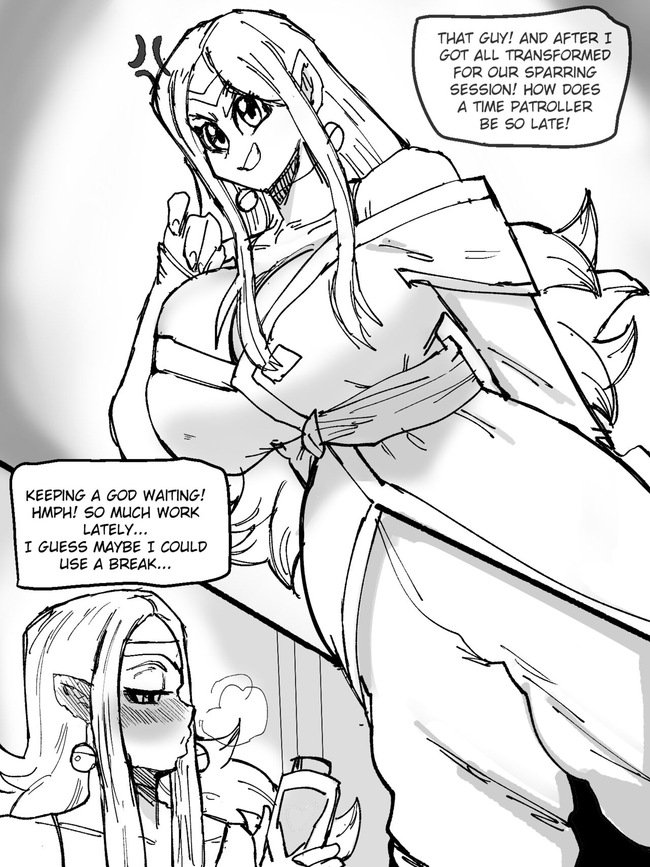 Chronoa Comic page 1 full