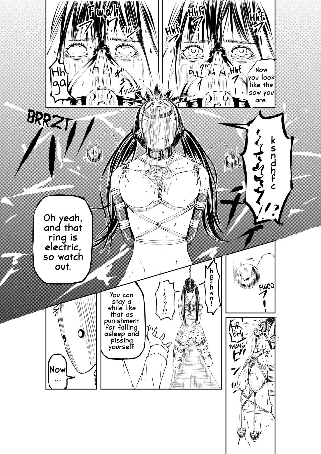 Hakumen No Seisai 1 | White Mask's Punishment 1 page 8 full