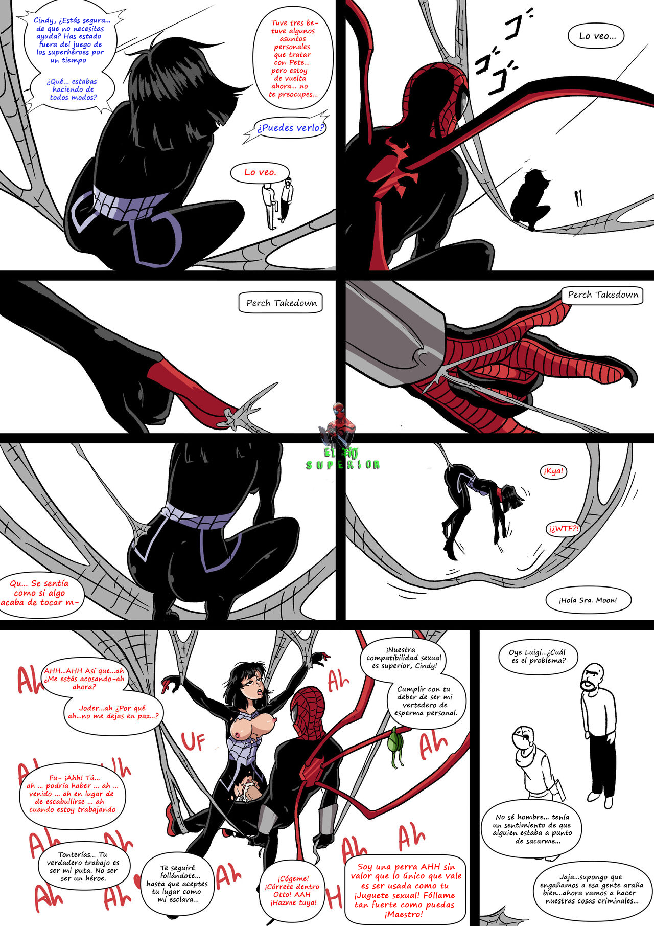 Superior spider-man fucks the Marvel Girls page 5 full