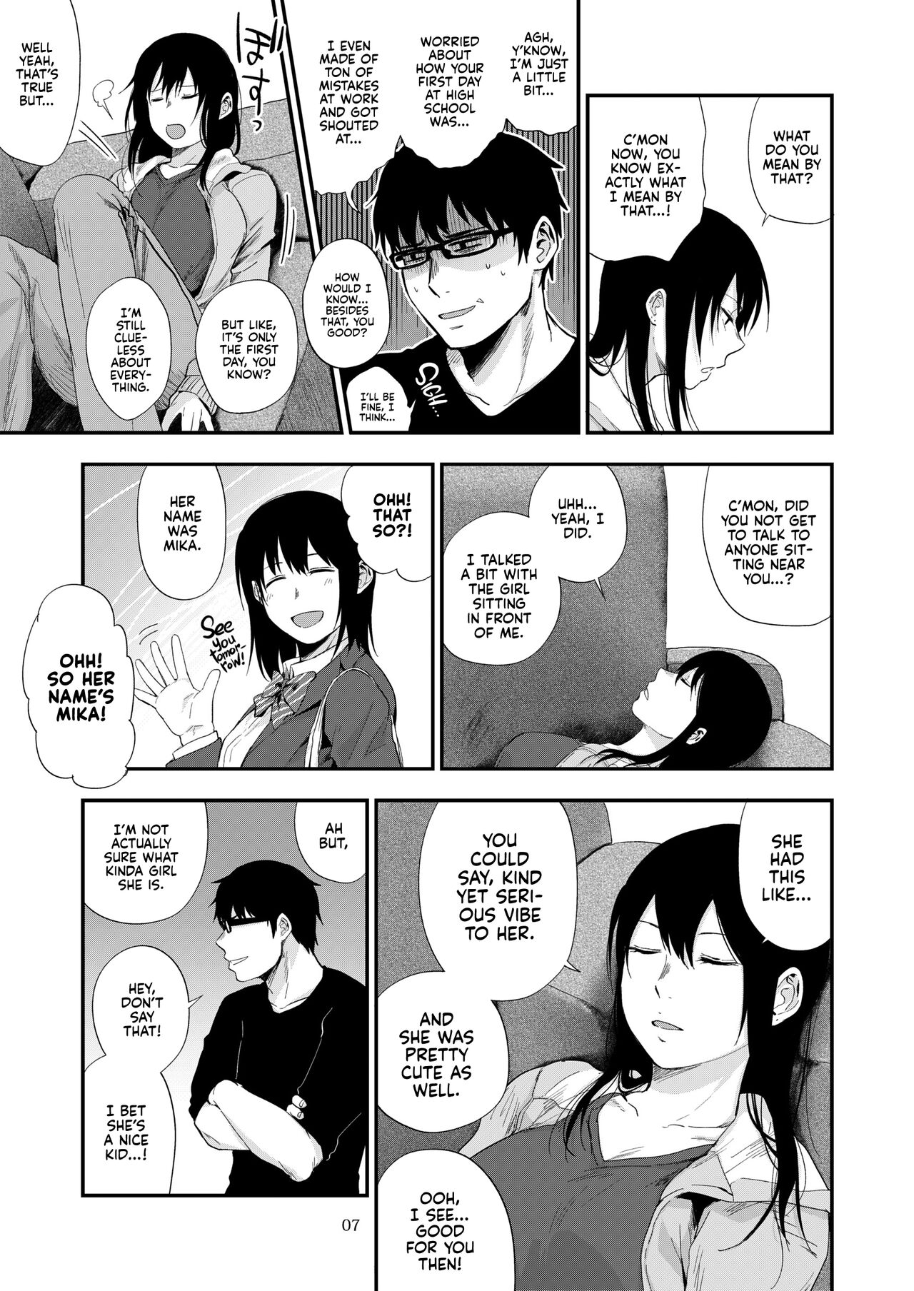 Saki to Mika | Saki and Mika page 6 full