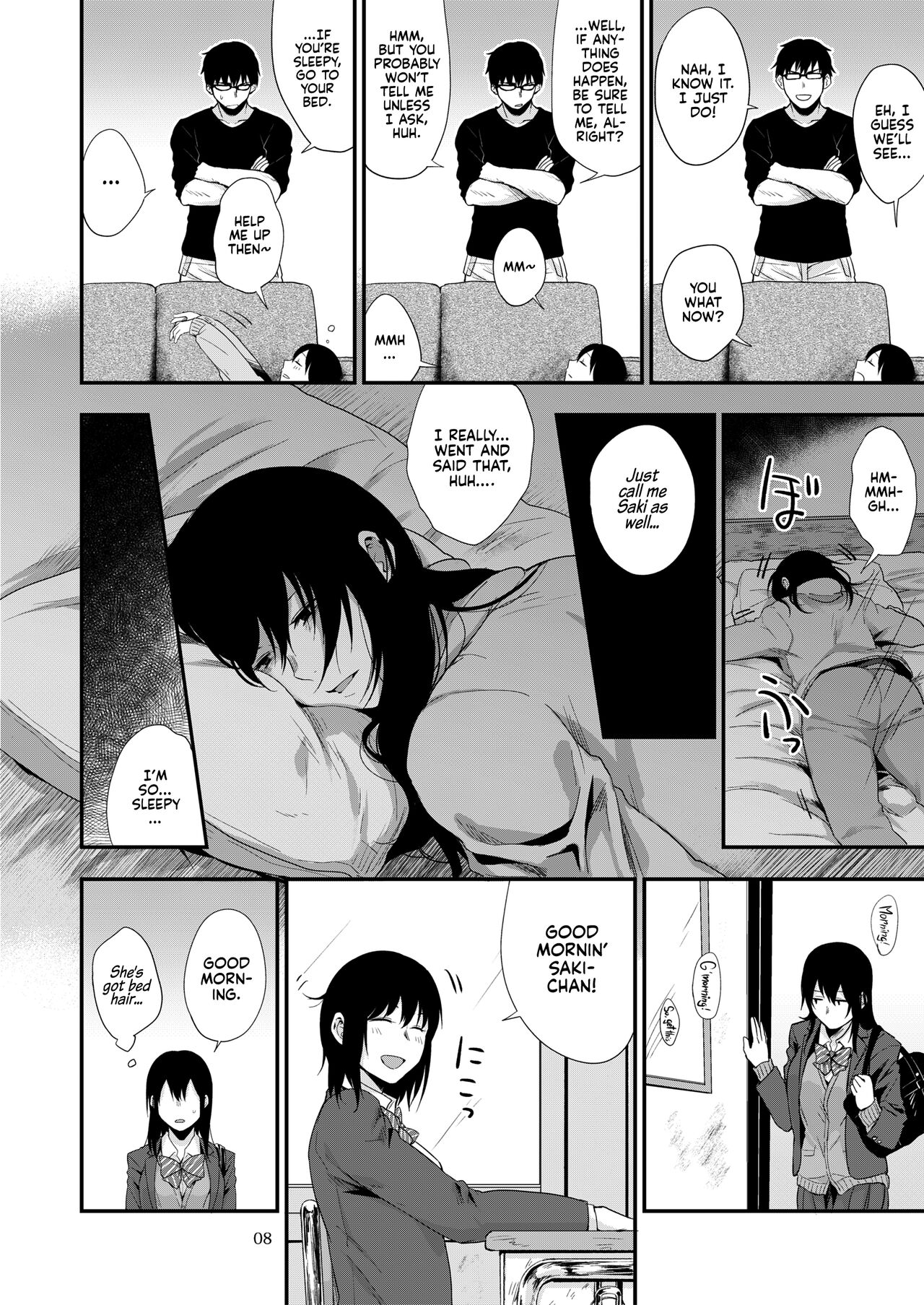 Saki to Mika | Saki and Mika page 7 full
