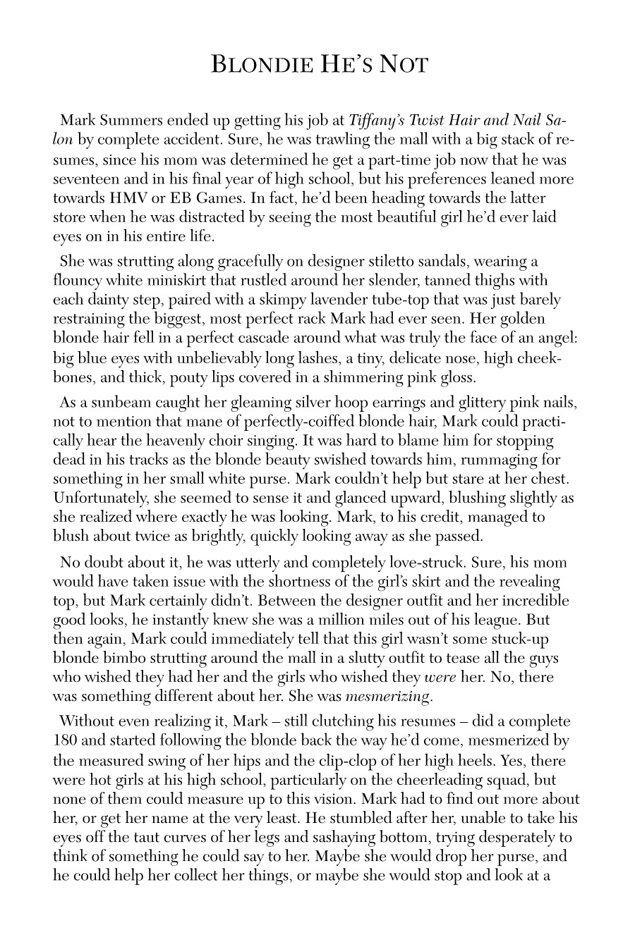 Fraylim - Blondie He's Not page 4 full