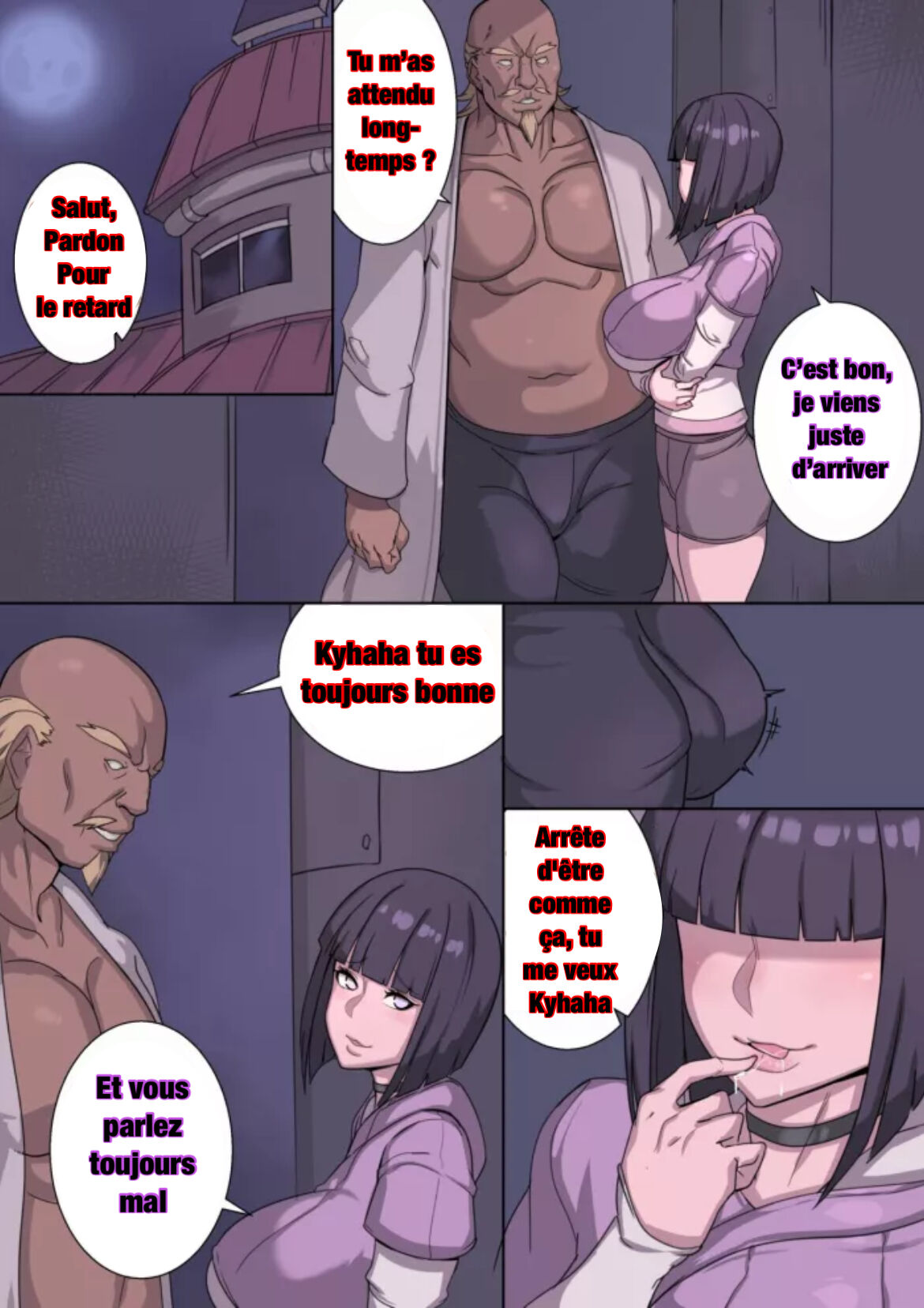 Hinata comic page 1 full