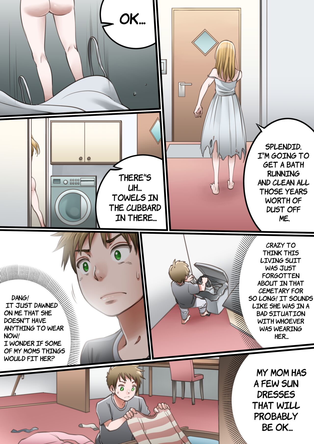 Kawamono - Living Bodysuit Forgotten page 8 full