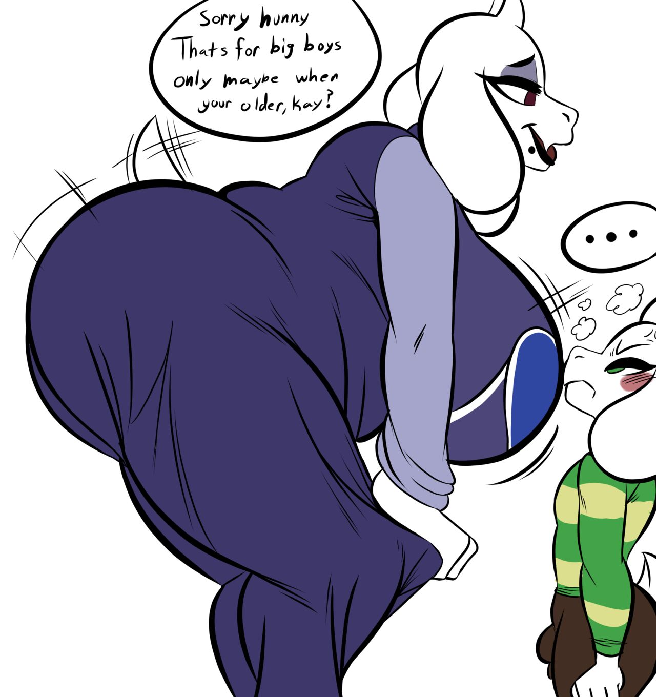 Toriel x Asriel page 1 full