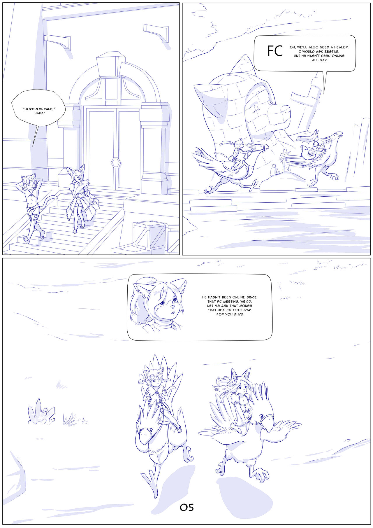 Furry Fantasy XIV Chapter 6 page 6 full