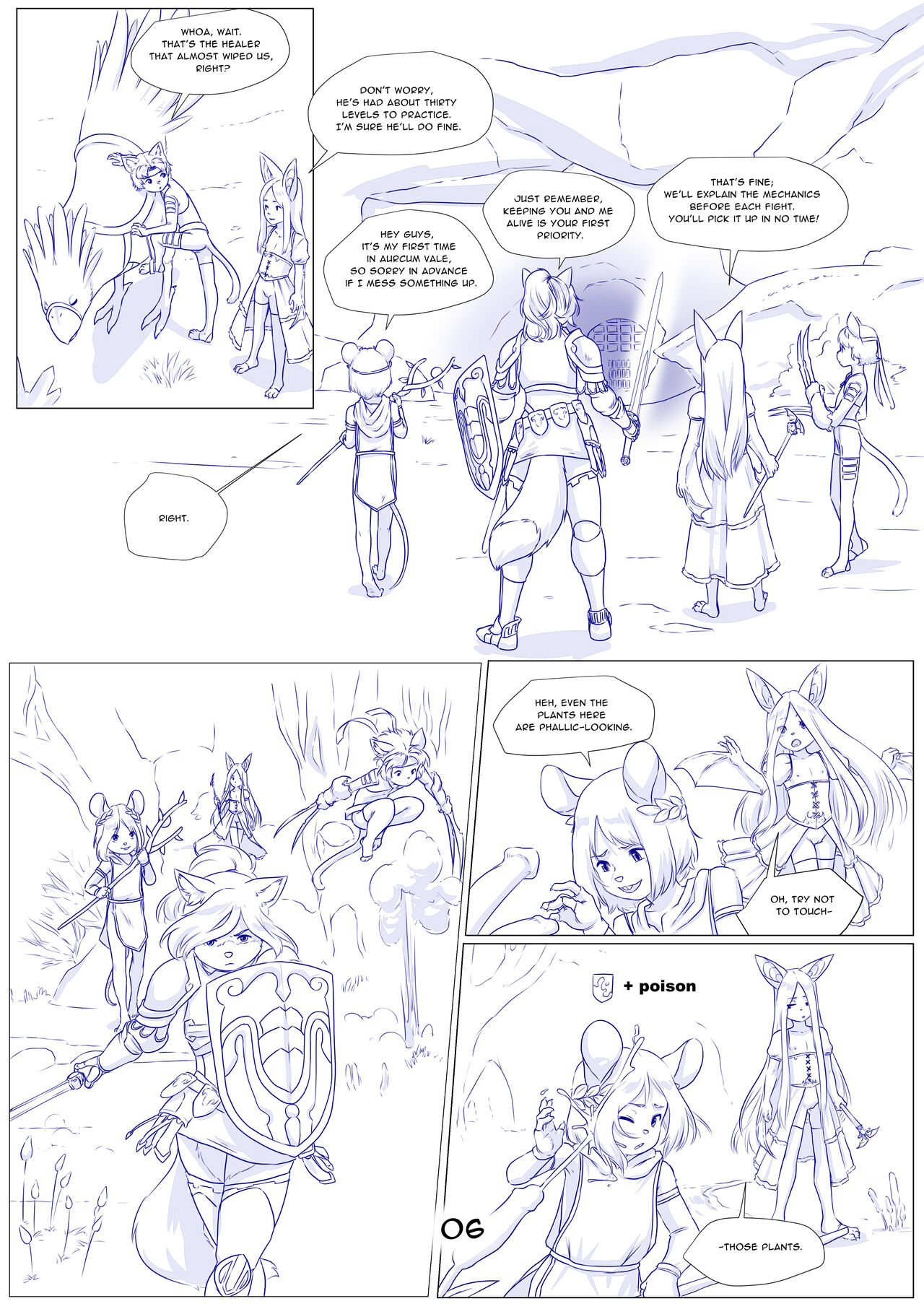 Furry Fantasy XIV Chapter 6 page 7 full