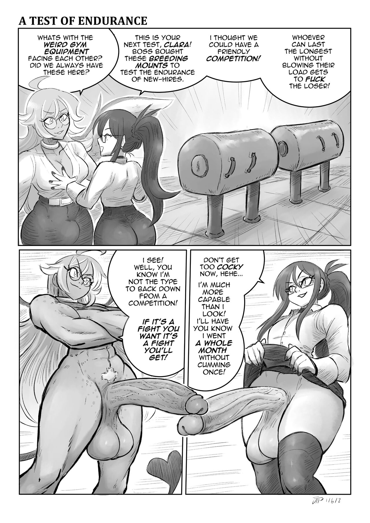 Test of Endurance page 1 full
