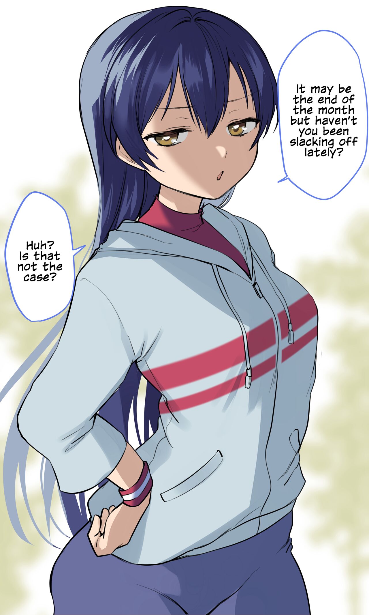 Umi-chan to Tairyokushoubu! | Physical Strength Match with Umi-chan! page 1 full