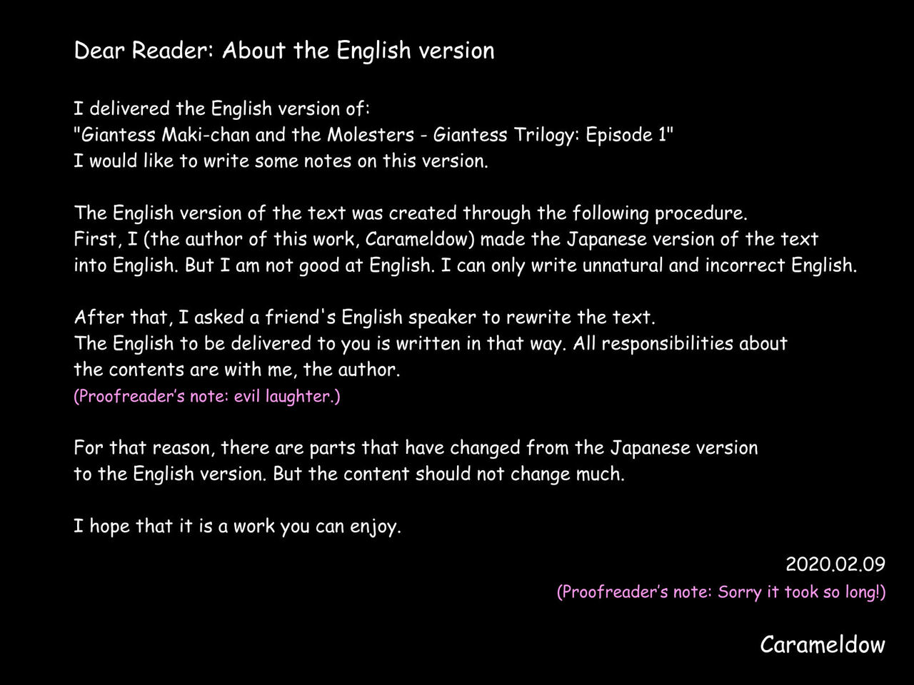 Kyodai Maki-chan to Chikan-san-tachi | Giantess Maki-chan and Molesters page 2 full