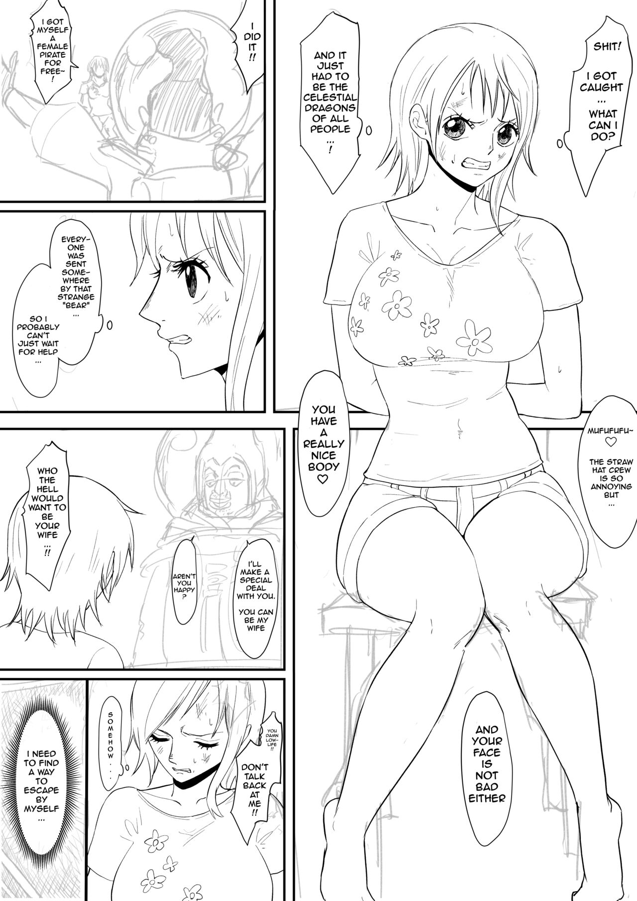 Nami Manga  Translated page 1 full