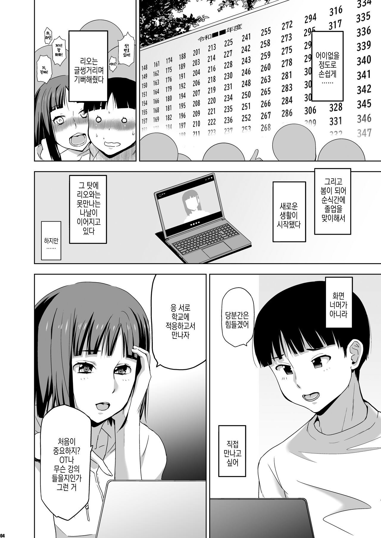 Kimi wa Yasashiku Netorareru 4 | 너는 상냥하게 네토라레당한다 4 page 4 full