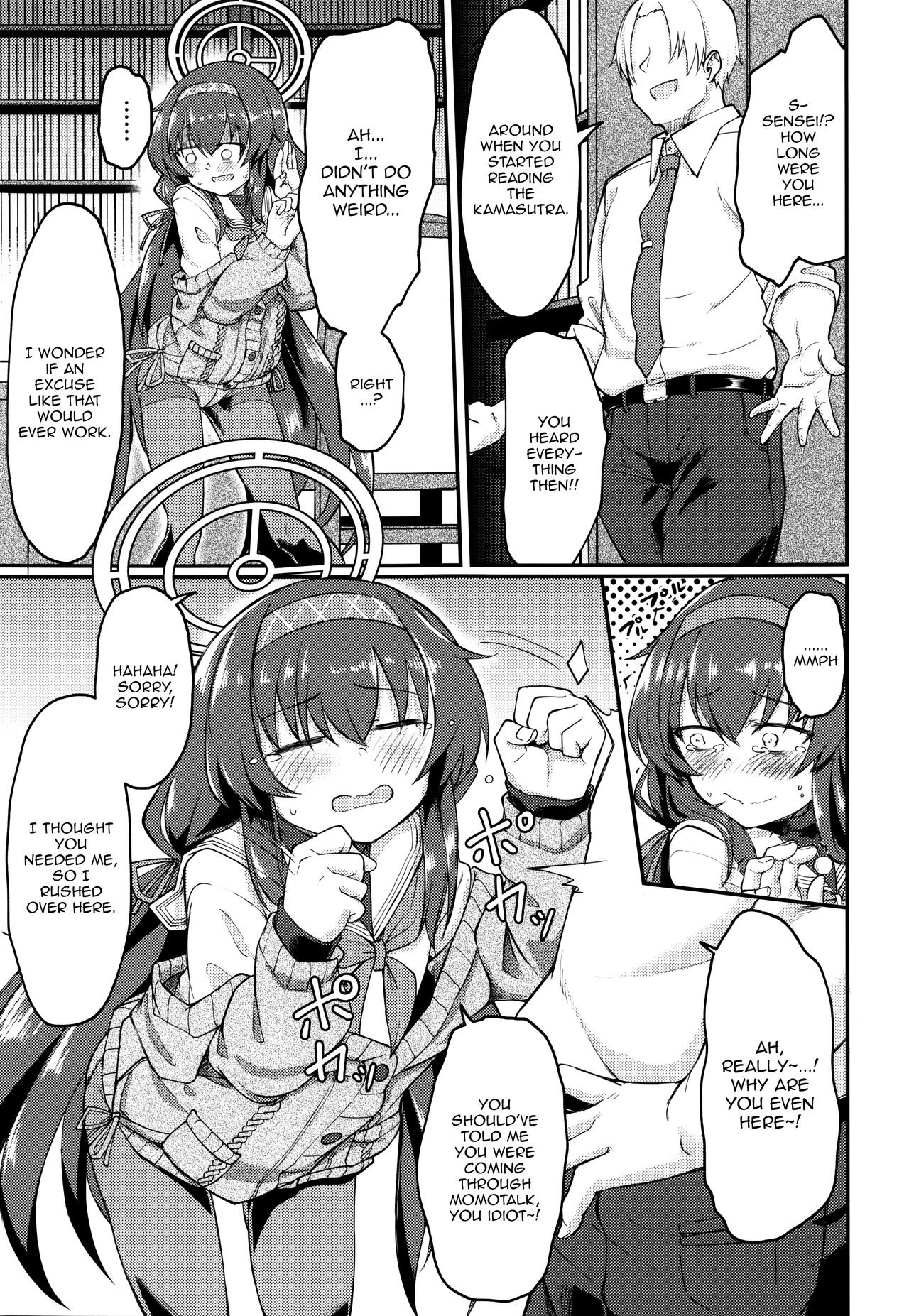 Koshokan de wa Oshizuka ni page 8 full