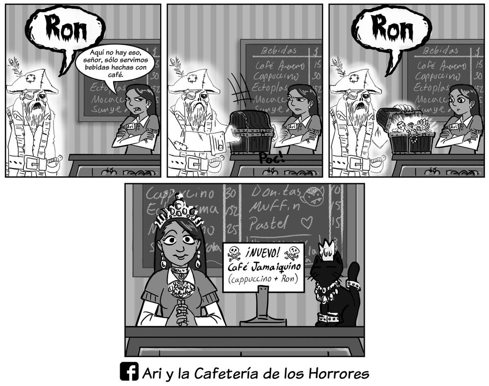 Comic Do::::Ari y la Cafetería de los Horrores page 3 full