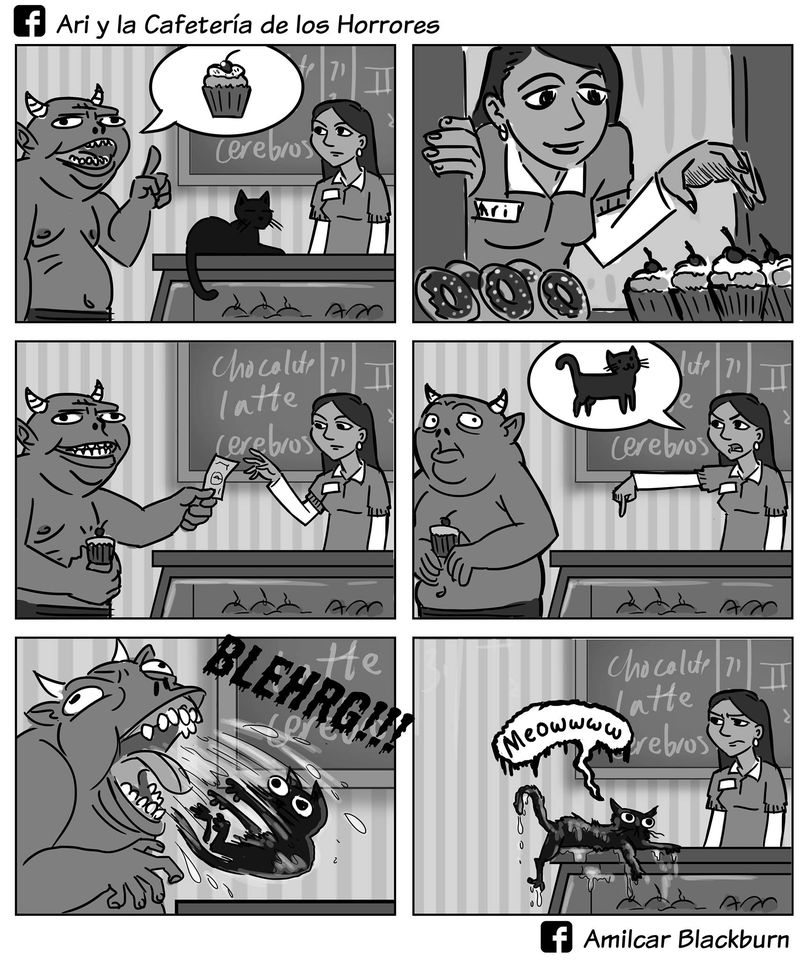Comic Do::::Ari y la Cafetería de los Horrores page 4 full