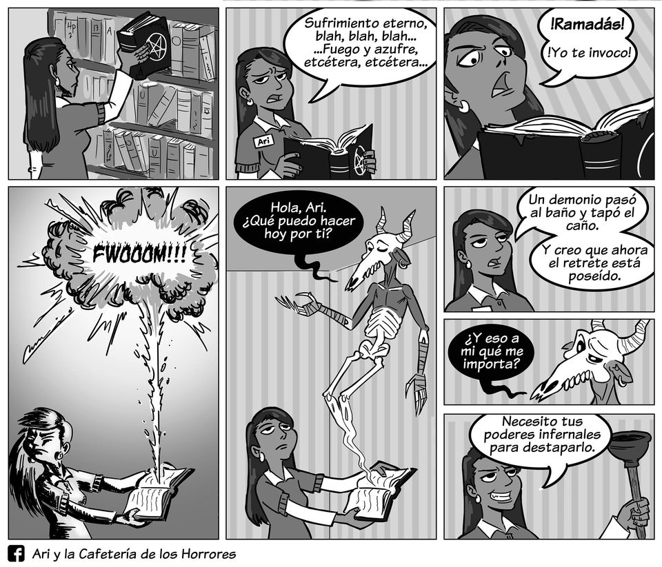 Comic Do::::Ari y la Cafetería de los Horrores page 6 full