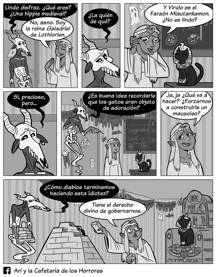 Comic Do::::Ari y la Cafetería de los Horrores page 8 full