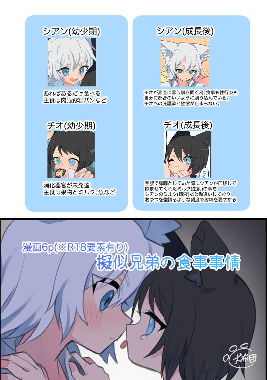 擬似兄弟の食事事情 page 9 full