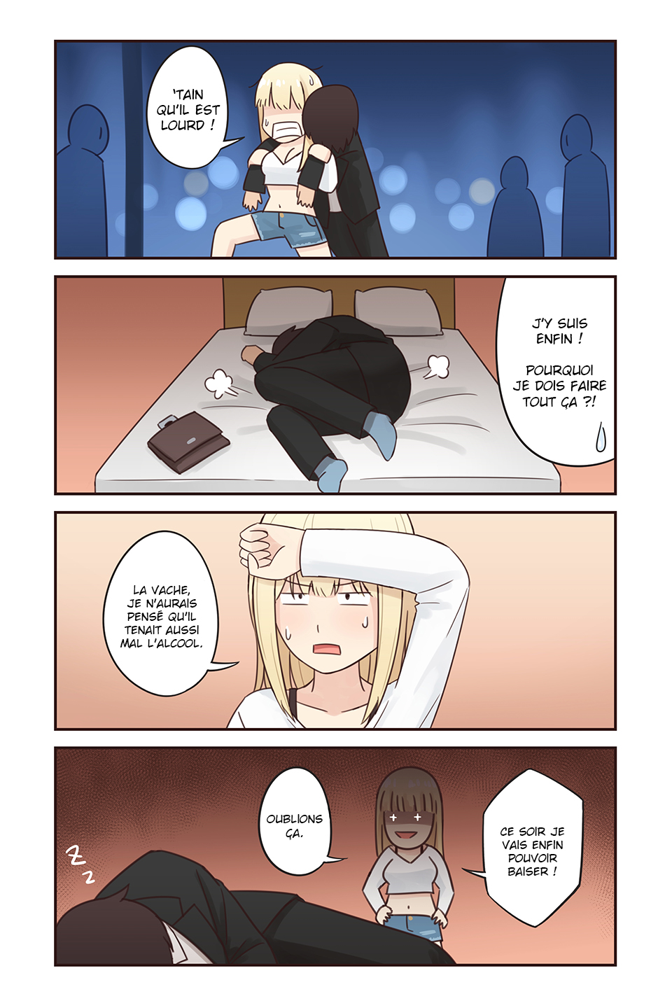 Je suis devenue une fille mais personne me baise ! #3 page 4 full