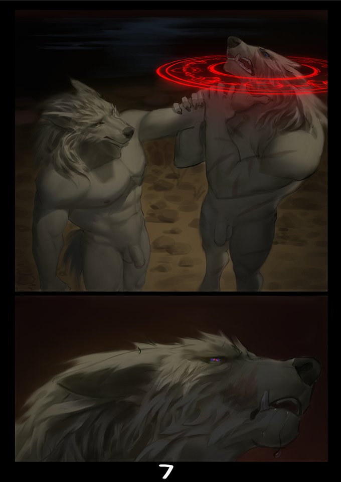 A shadow, baleful one page 8 full