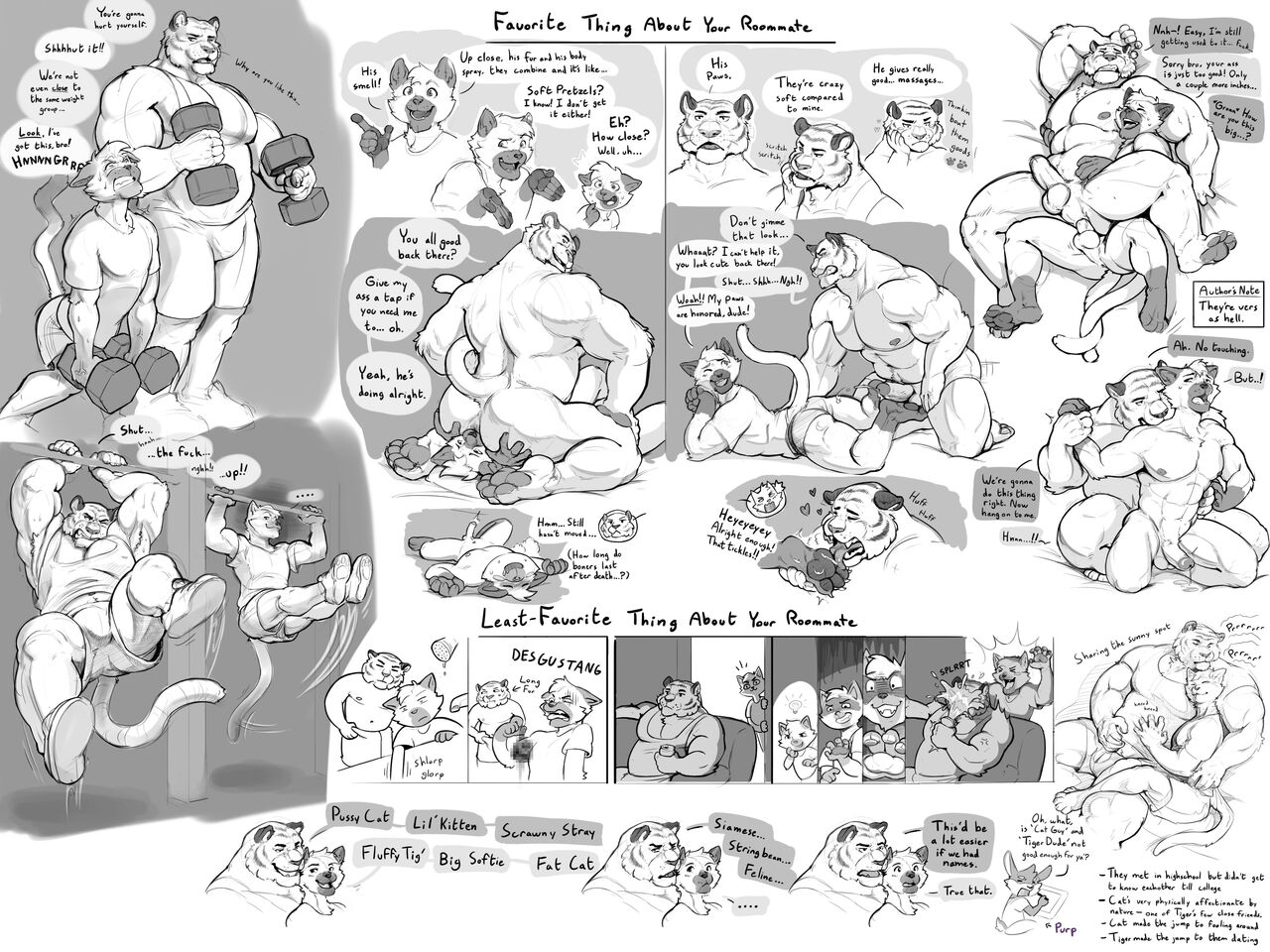 Chillin' with the Roomies/Movie Night/Role-Reversal page 2 full