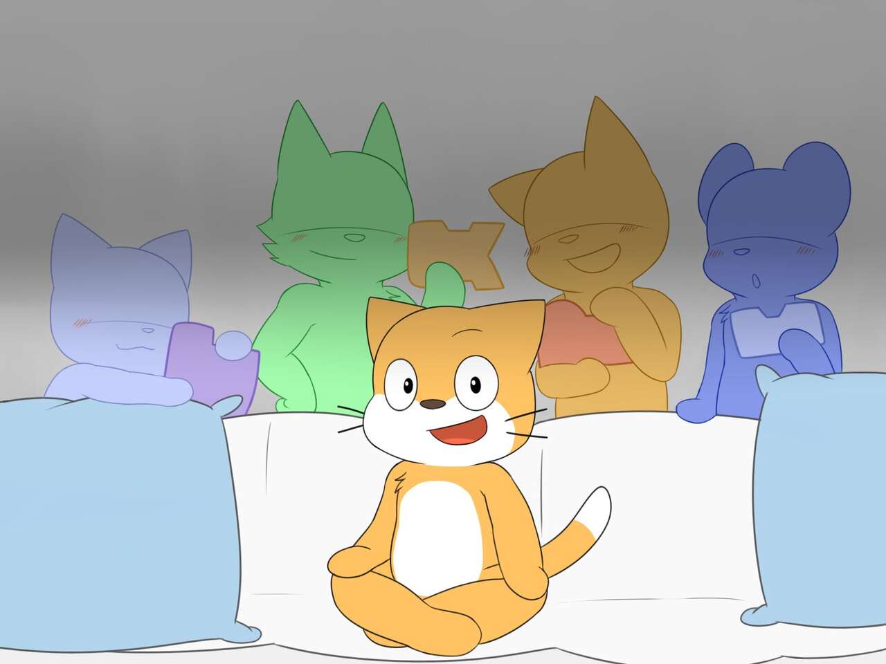 Scratch Cat page 1 full