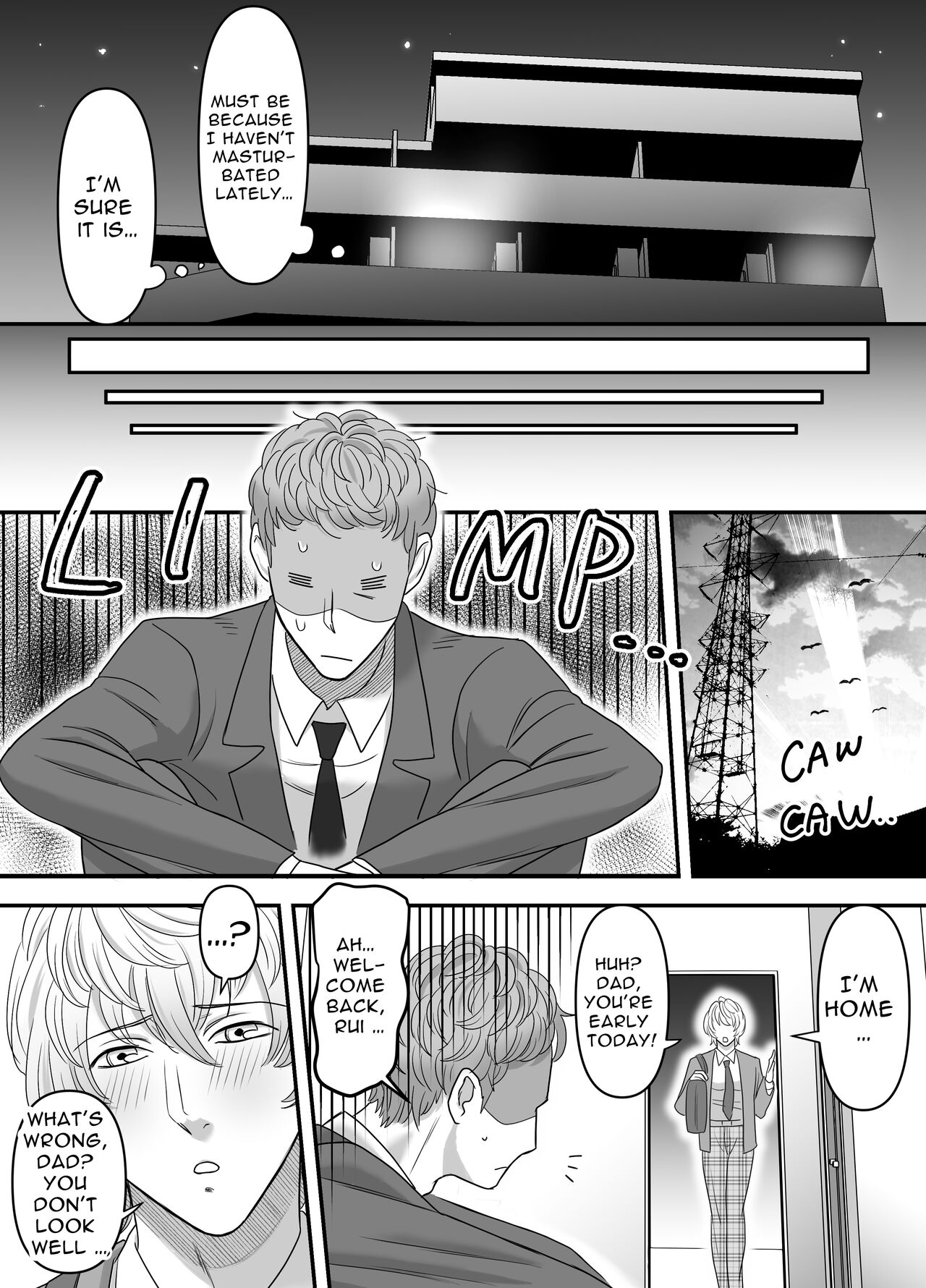 A story about crossing the line with a son who loves his dad page 6 full