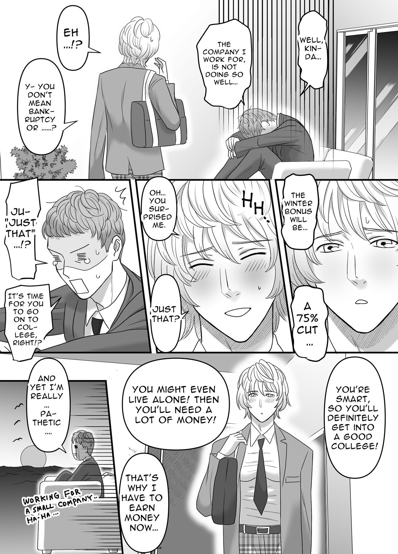 A story about crossing the line with a son who loves his dad page 7 full