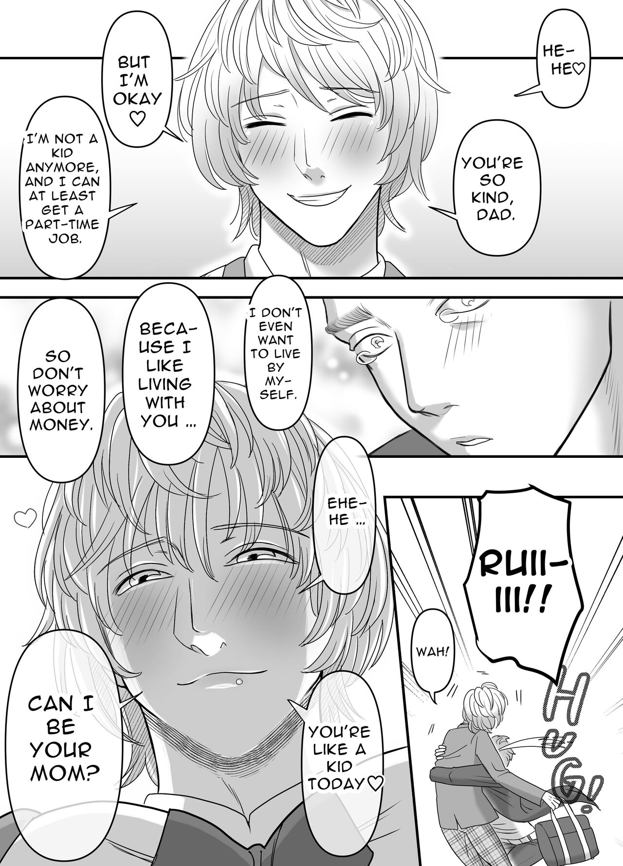 A story about crossing the line with a son who loves his dad page 8 full