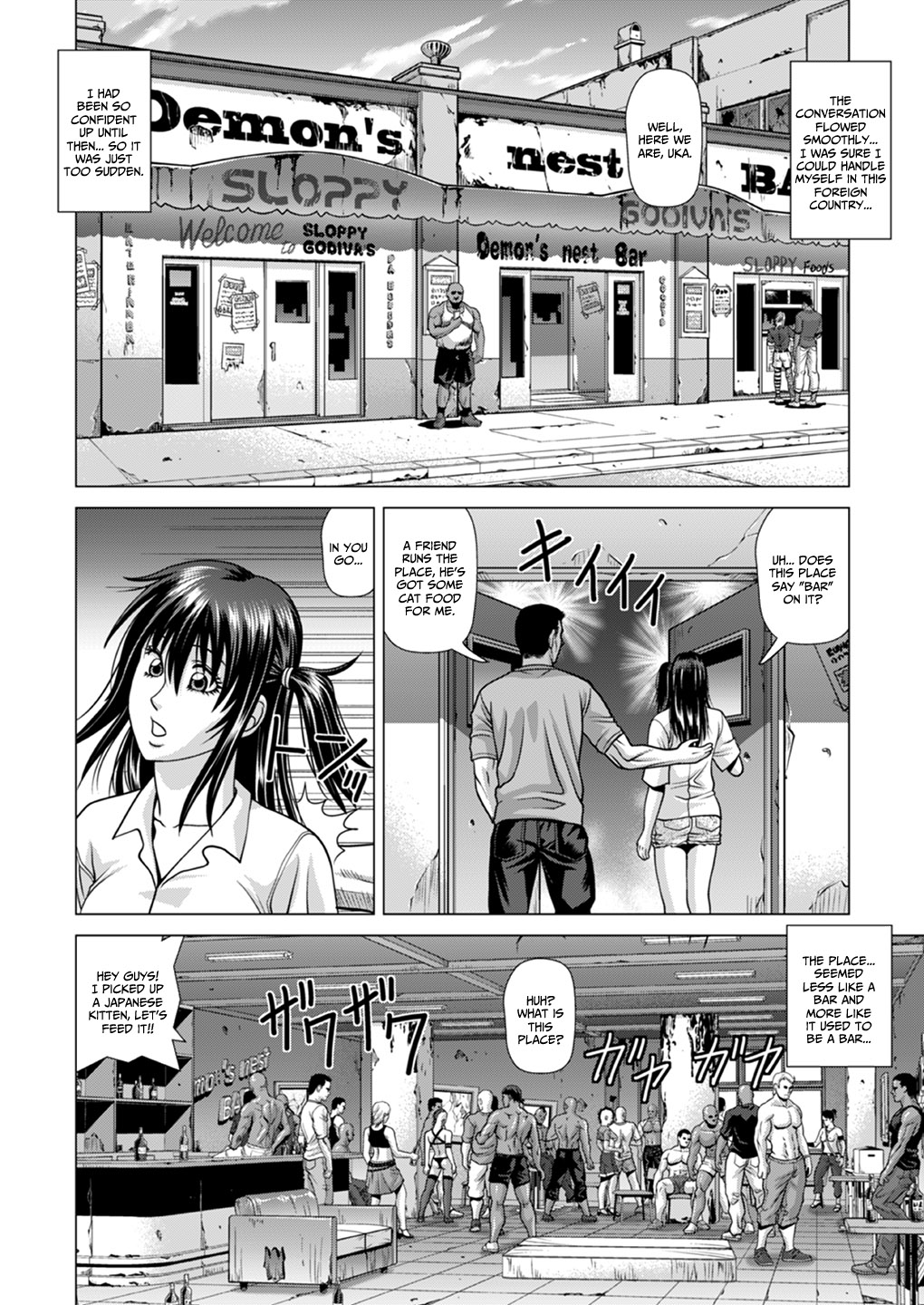 Slum-gai ni Tsurete ikareta Watashi ~Hitchhike de Rinkan Jigoku~ | I Was  Taken Into the Slums - My Hitchhiking Gang Rape Hell - Page 5 - IMHentai