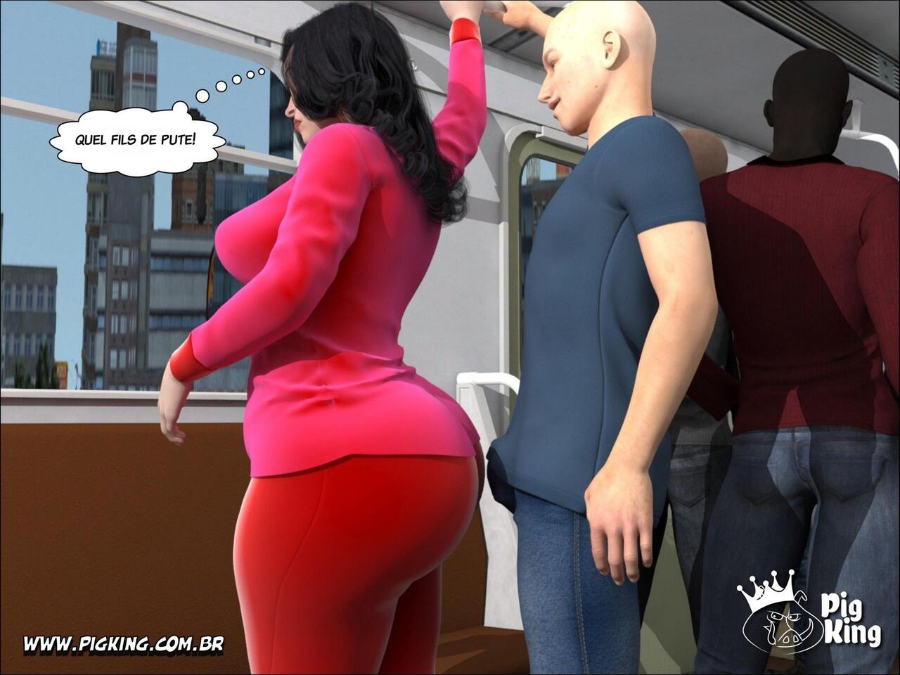 Brigitte, rush hour - Brigitte, heure de pointe - French page 10 full