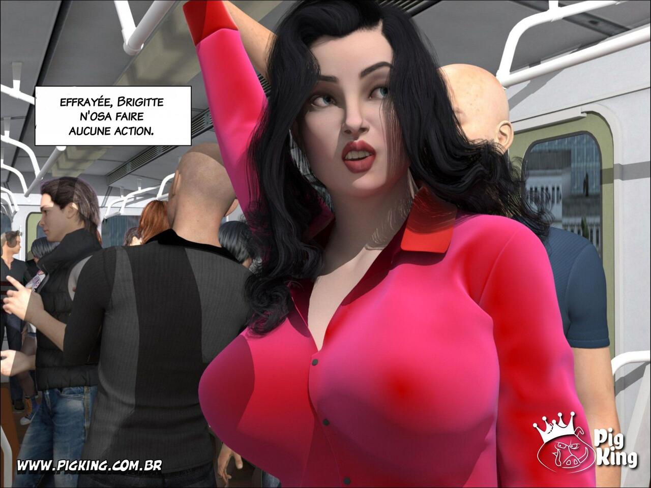 Brigitte, rush hour - Brigitte, heure de pointe - French page 6 full