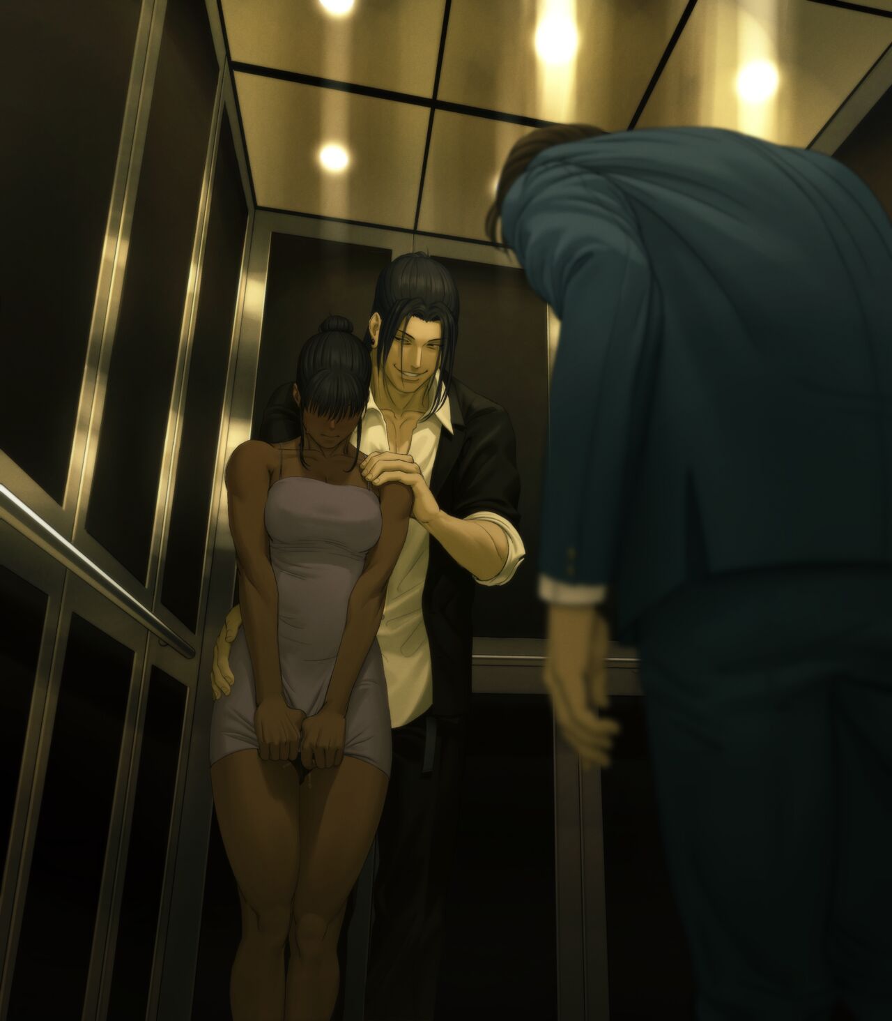 Caught in the elevator with Suguru page 2 full