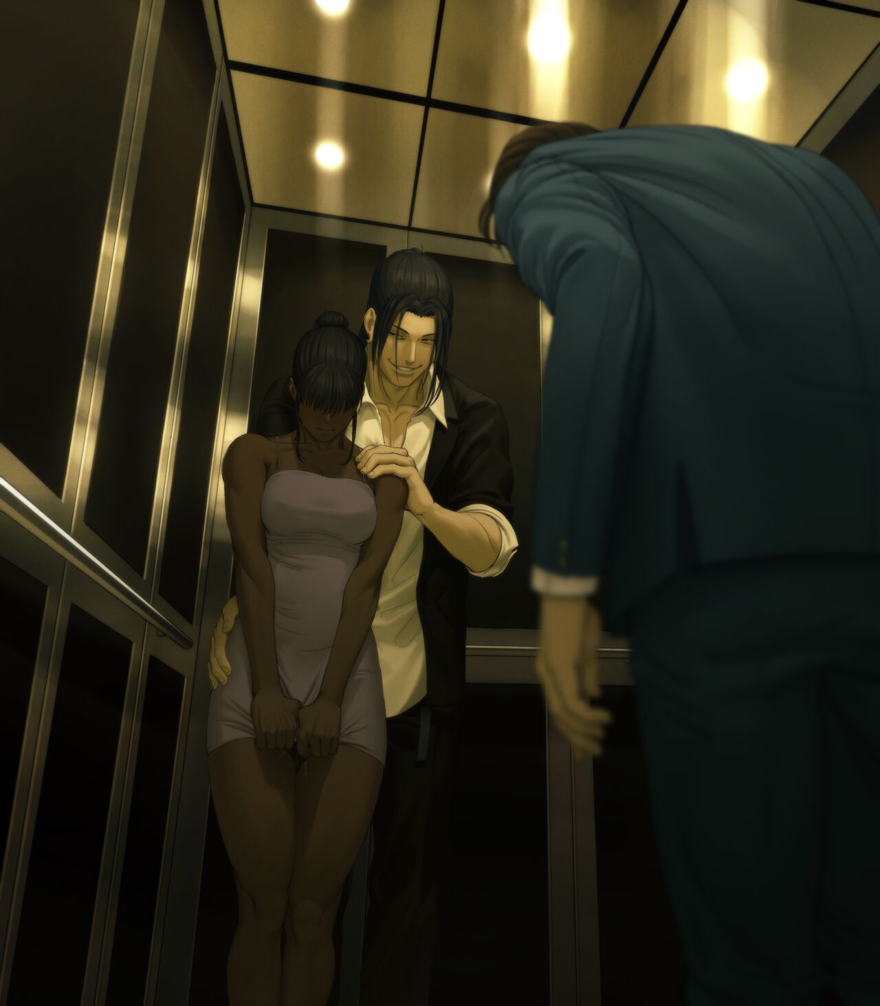 Caught in the elevator with Suguru page 5 full