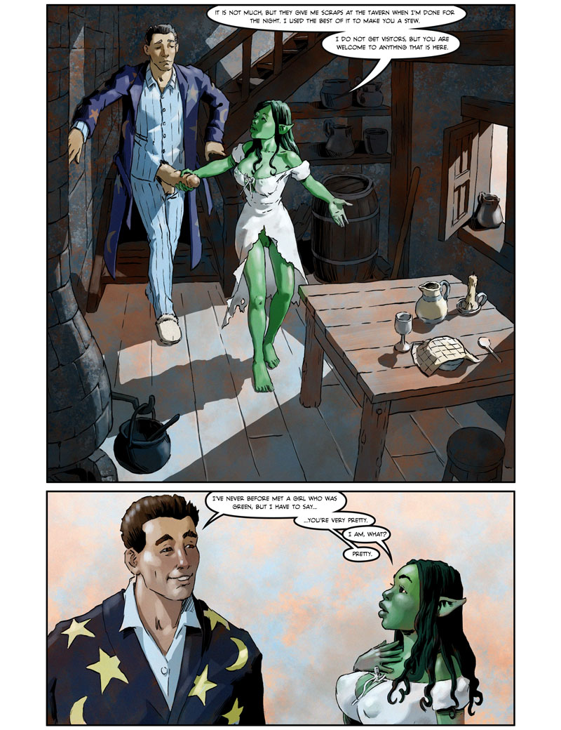 Goblin Girl at the Golden Griffin page 6 full