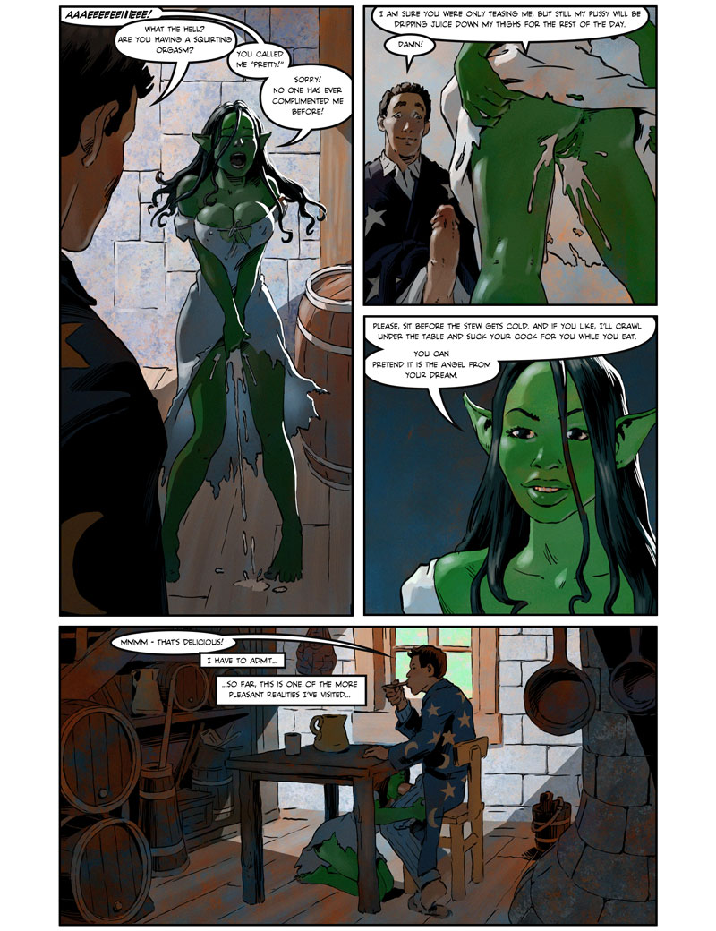 Goblin Girl at the Golden Griffin page 7 full