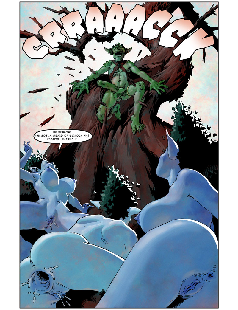 Goblin Girl at the Golden Griffin page 9 full