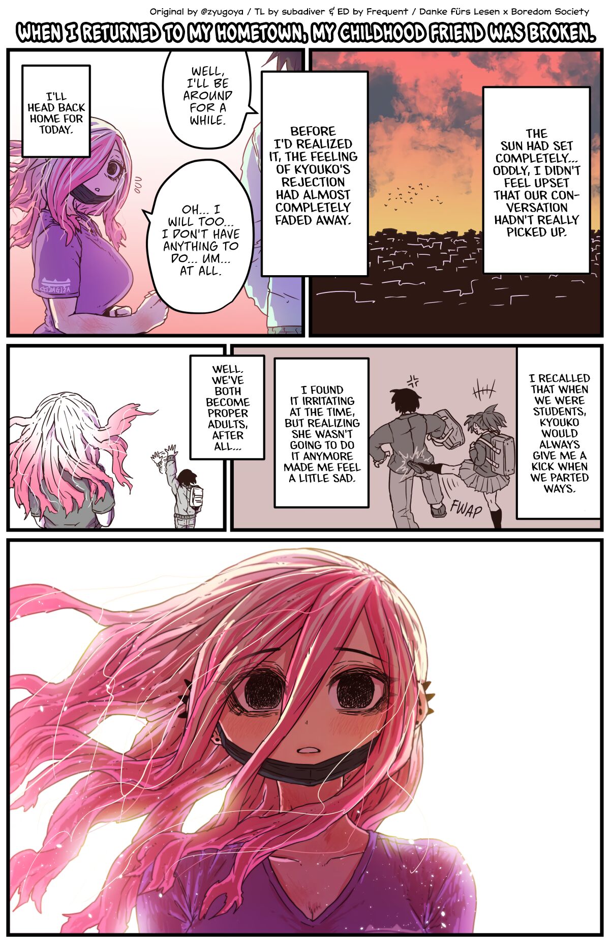 When I Returned to My Hometown, My Childhood Friend was Broken page 3 full