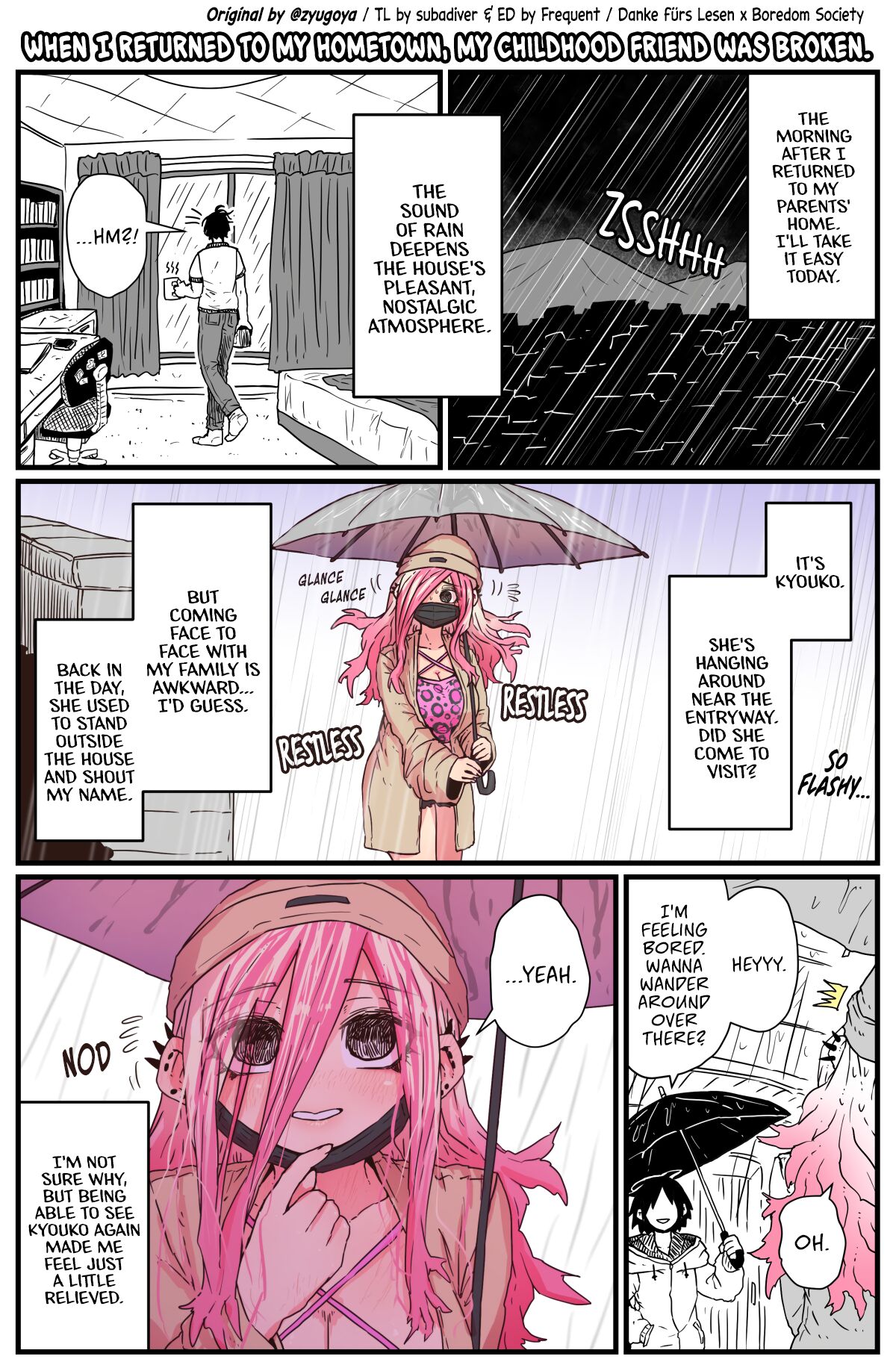 When I Returned to My Hometown, My Childhood Friend was Broken page 5 full