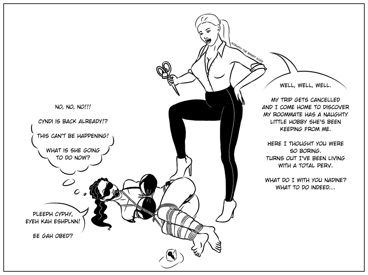 Perfect Self-Bondage PT1-4 page 2 full