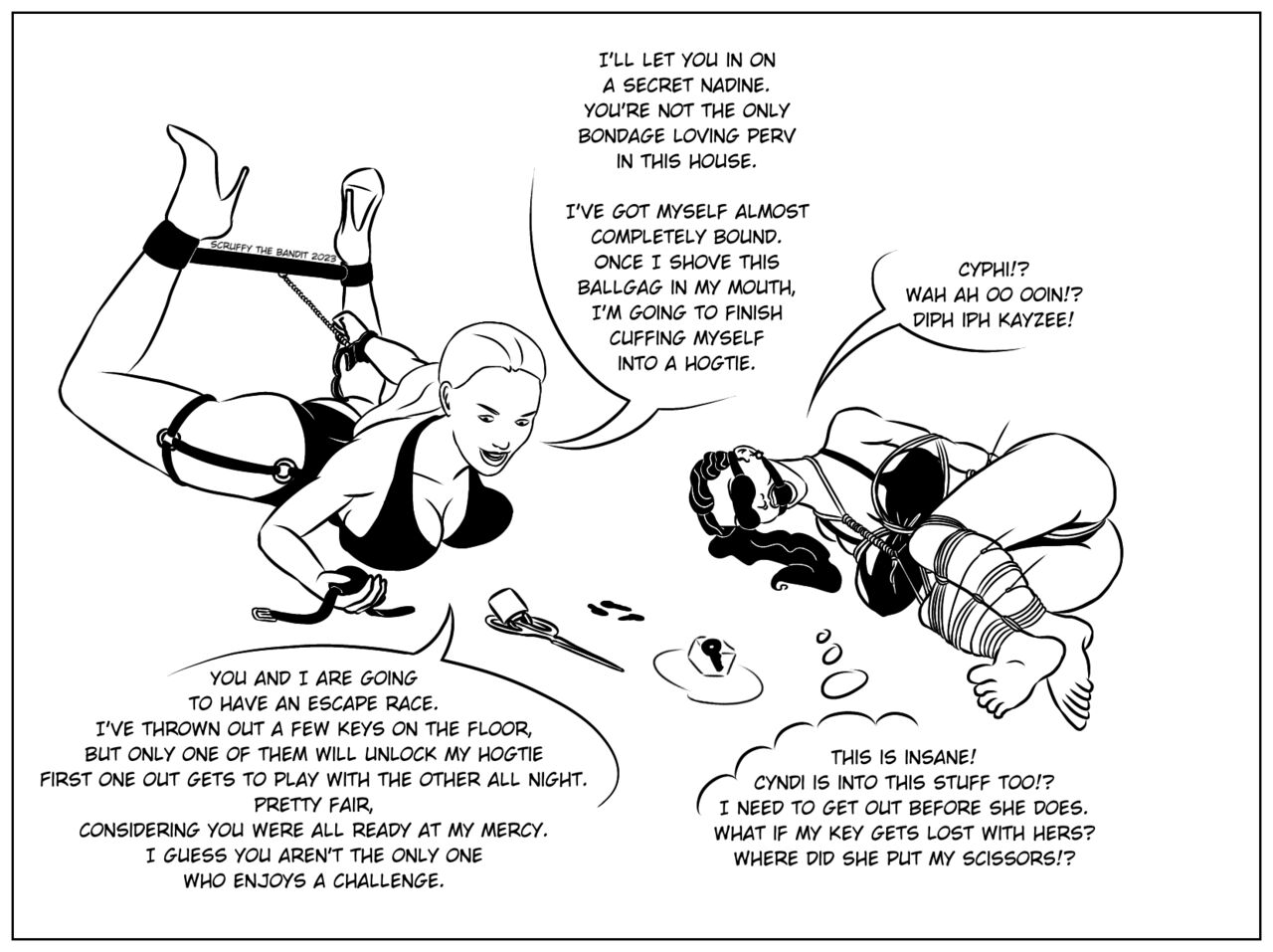 Perfect Self-Bondage PT1-4 page 3 full