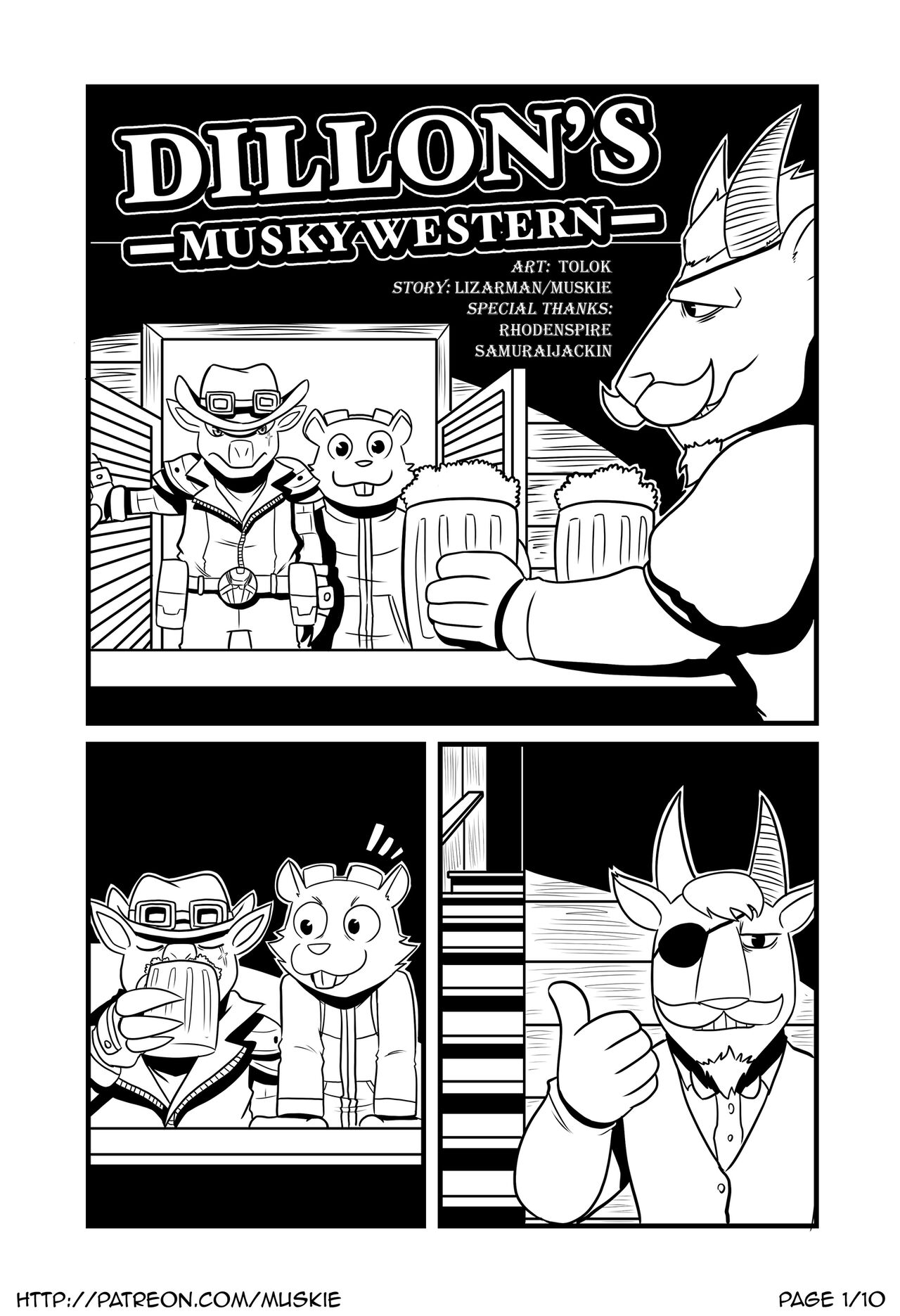 Muskie / Tolok - Dillon's Musky Western page 1 full